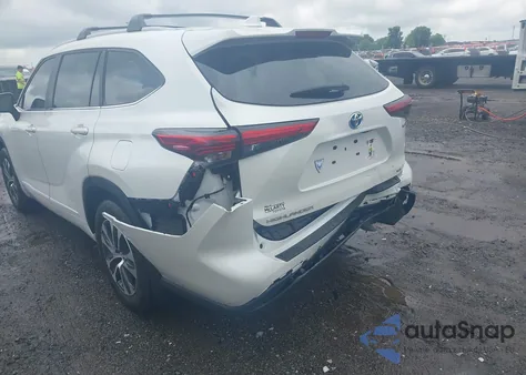 2023 Toyota Highlander Hybrid Platinum/Hybrid Xle из США, поврежденный, VIN 5TDKARAH3PS521896